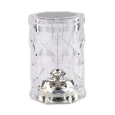 DPS Crystal Elegant Clear Acrylic Table Lamp 14cm